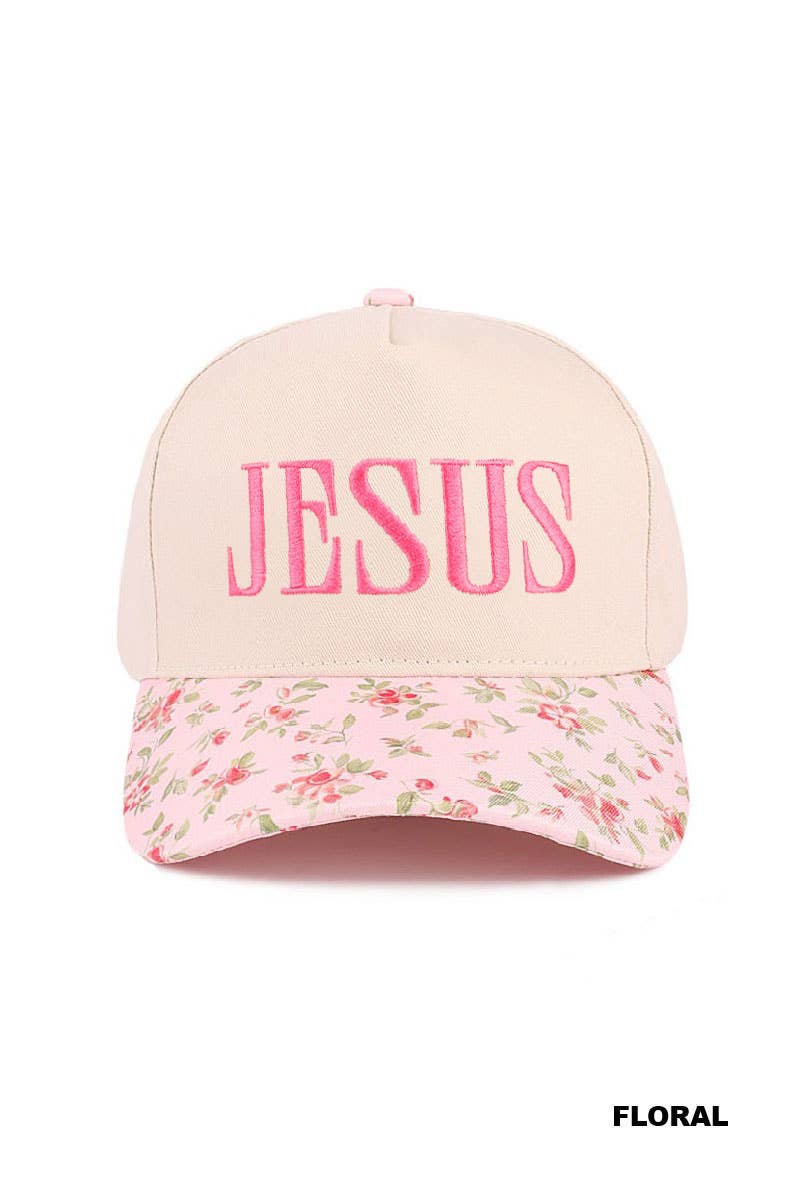 Jesus Canvas Cap