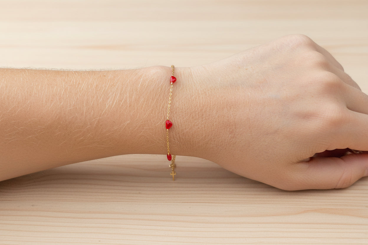 Dainty Love Link Bracelet