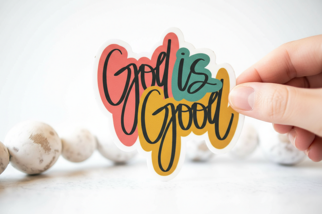God Is Good Sticker