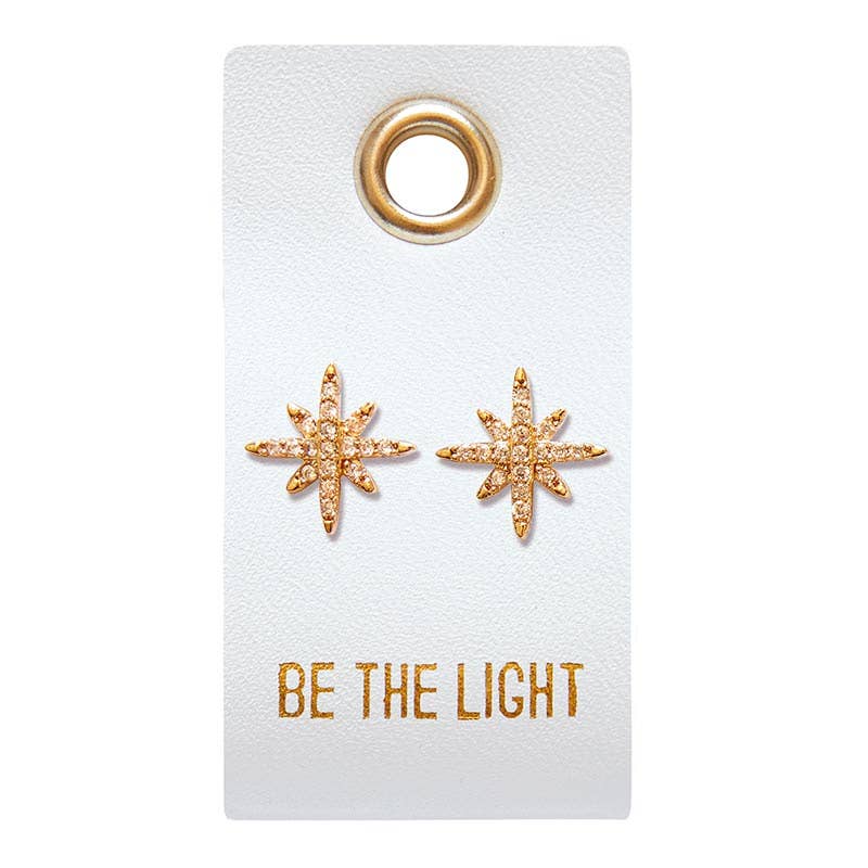 Be the Light Starburst Stud Earrings