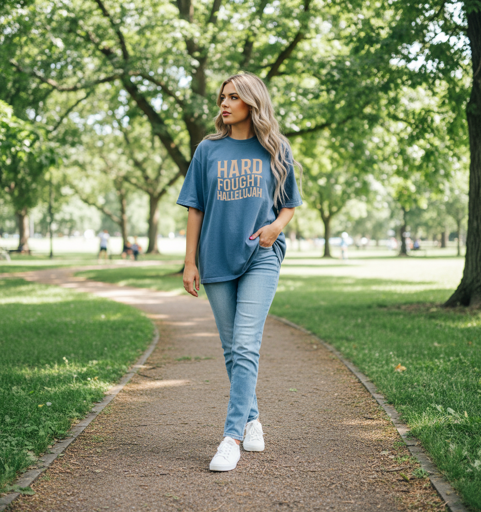 Hard Fought Hallelujah Tee