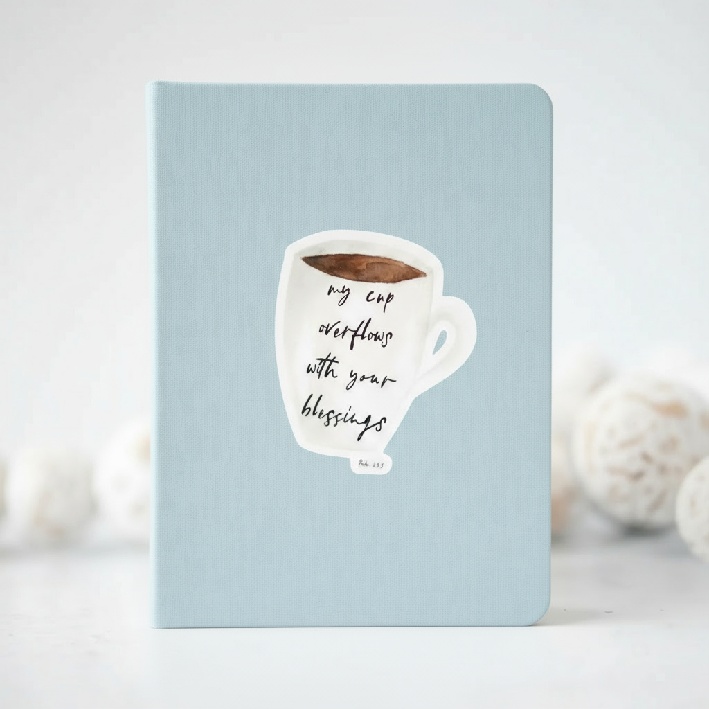 My Cup Overflows Sticker