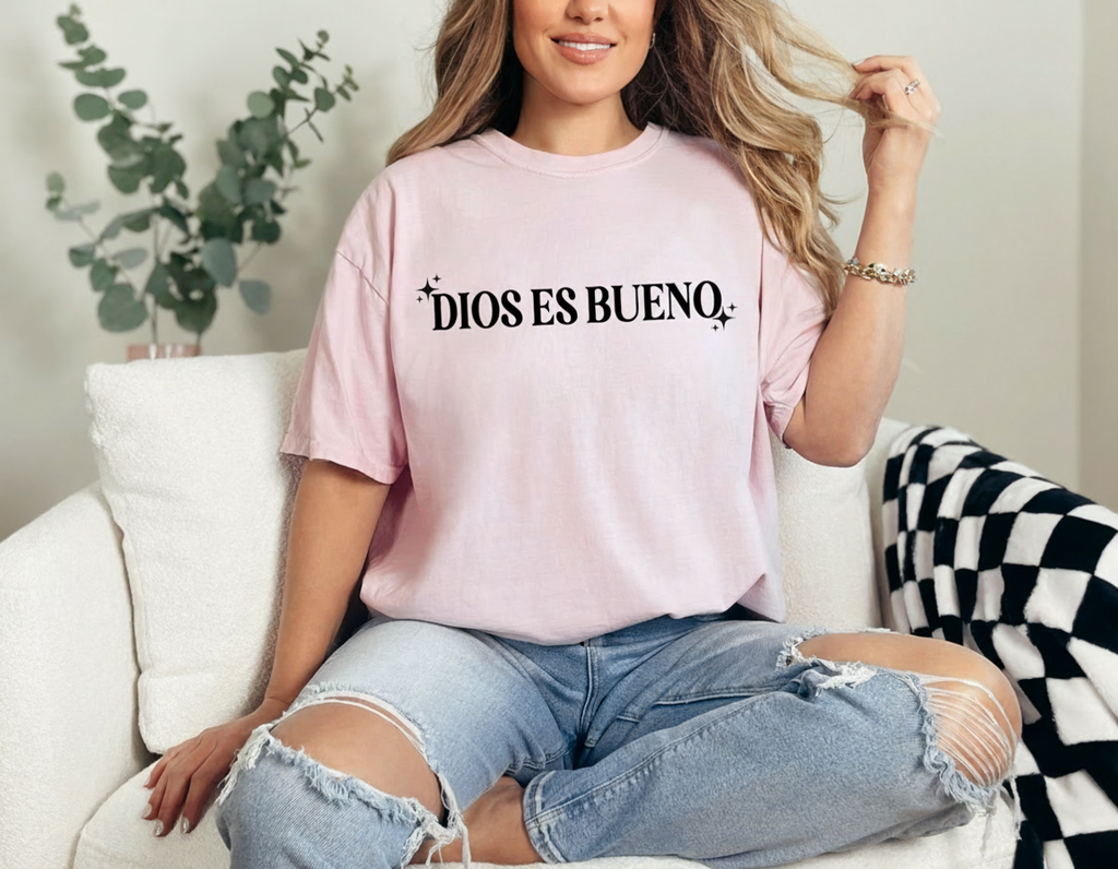 "Dios es Bueno" Spanish Tee