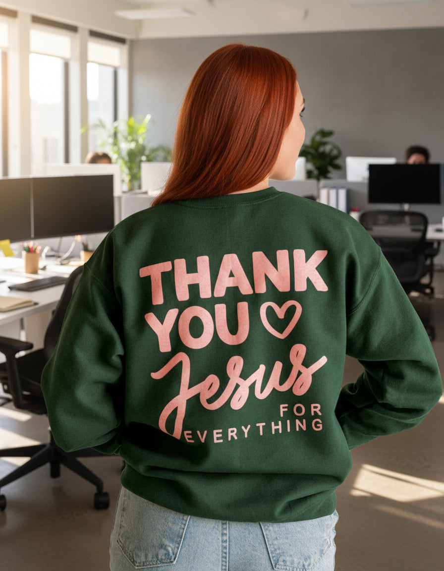 Thank You Jesus Pullover