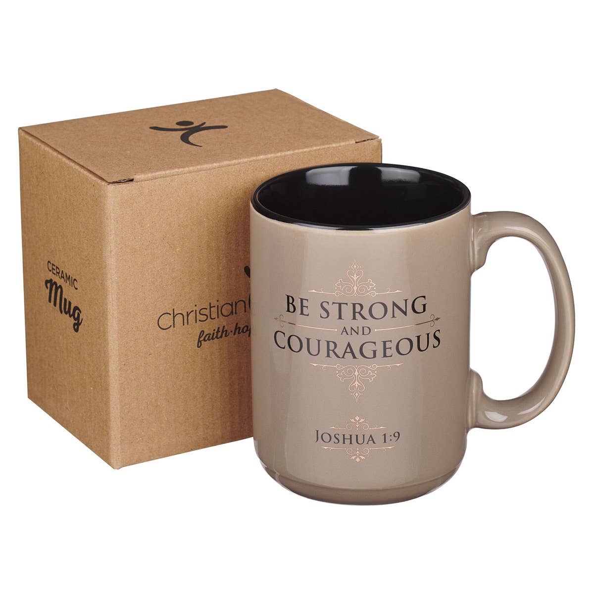 Be Strong and Courageous Mug
