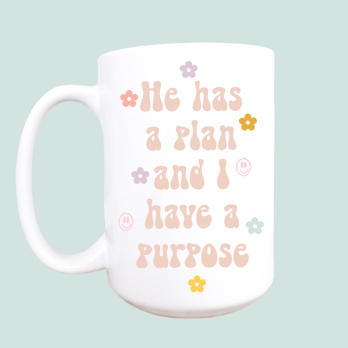 He Has A Plan Mug