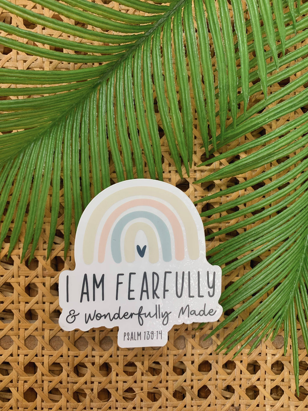 Fearfully + Wonderfully Made Sticker
