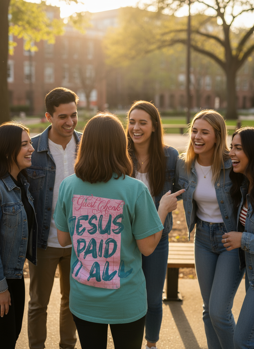Jesus Paid it All Graphic Tee