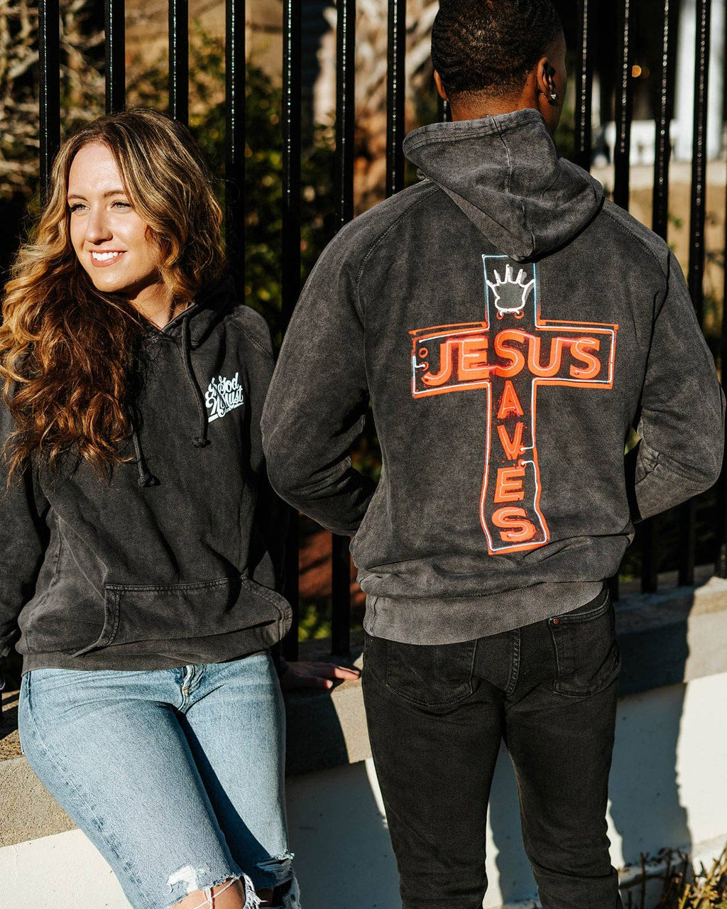 Jesus Saves Hoodie