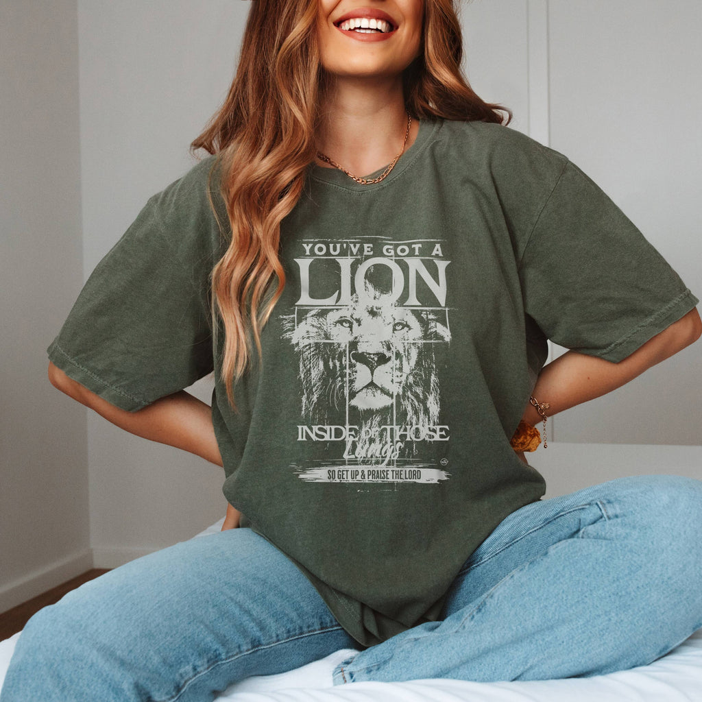 Lion Inside of Those Lungs Tee