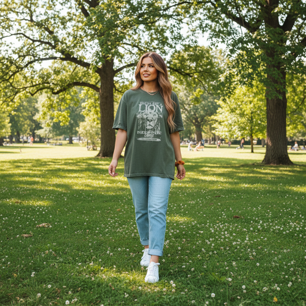 Lion Inside of Those Lungs Tee