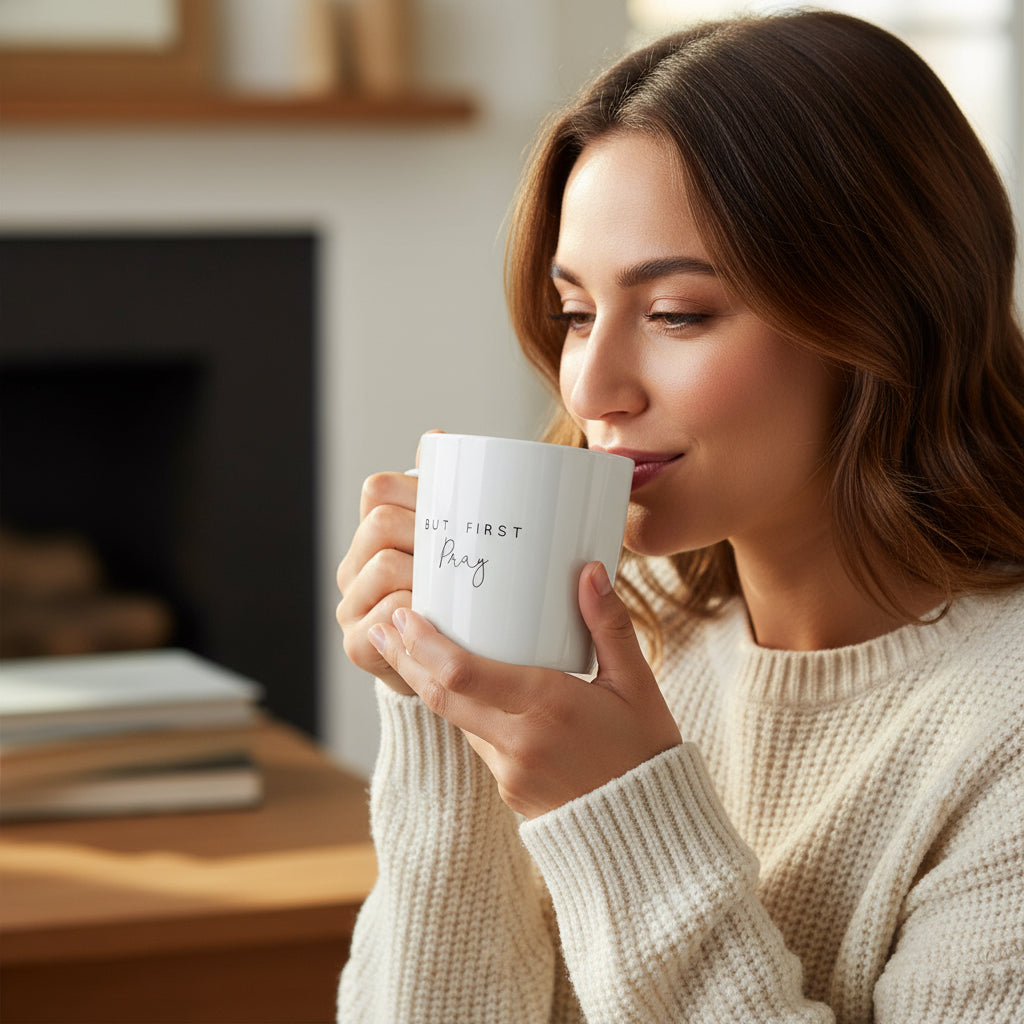 "But First Pray" 14oz Mug