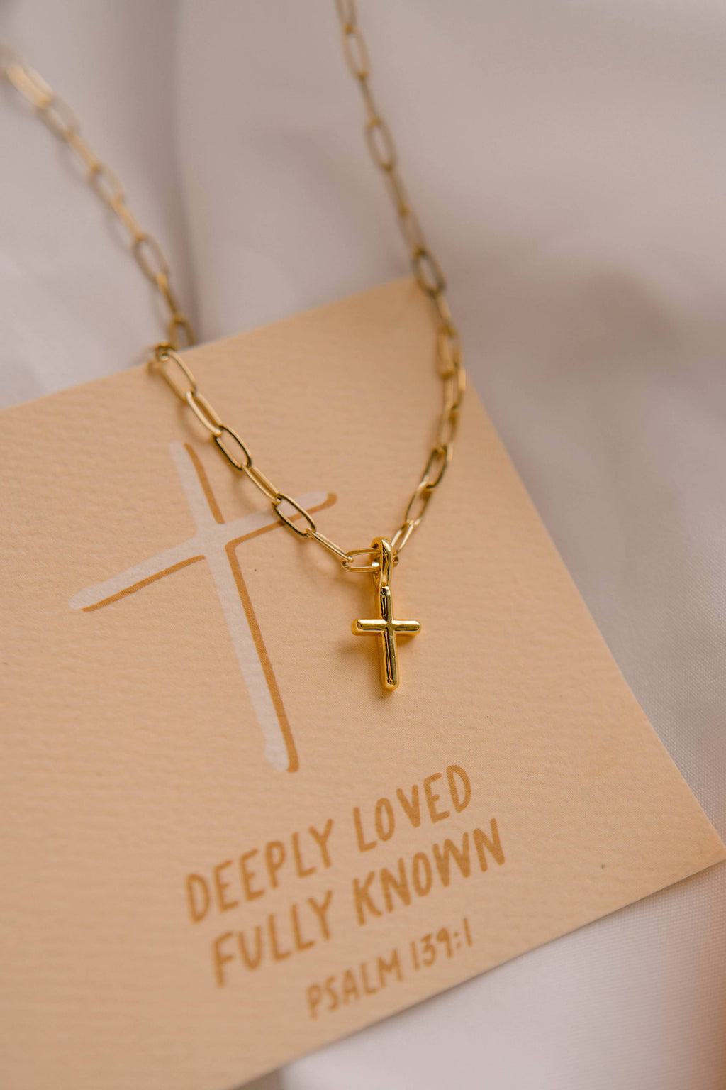 Deeply Loved Charm Necklace