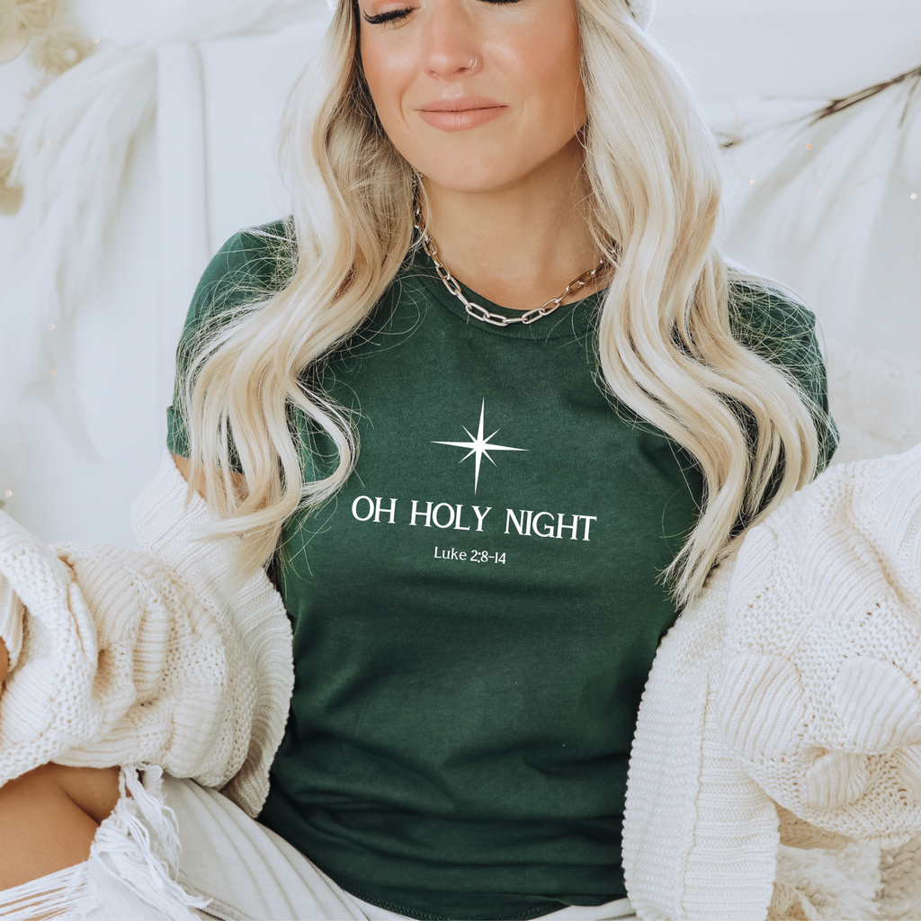 Oh Holy Night Christmas T-Shirt